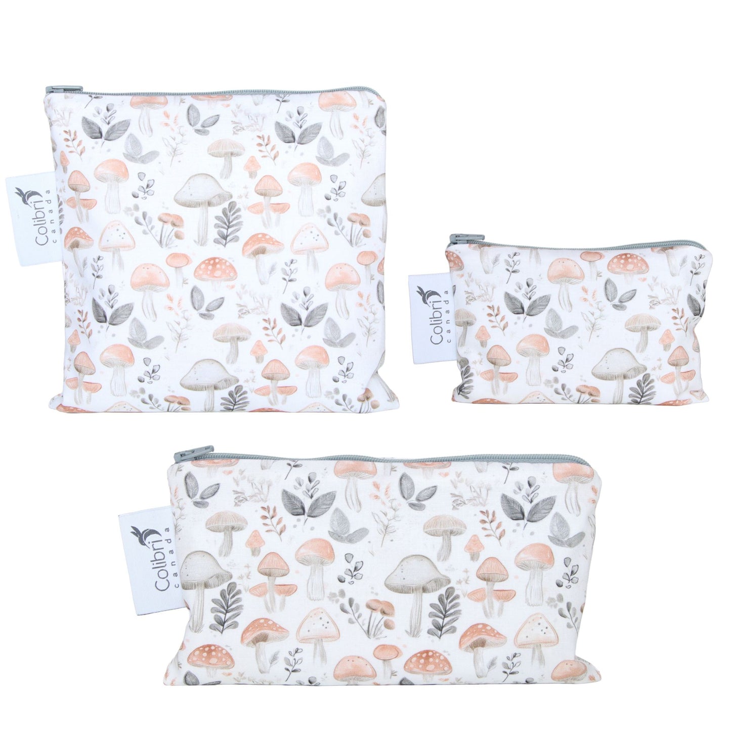 Wild Mushrooms Snack Bag Set
