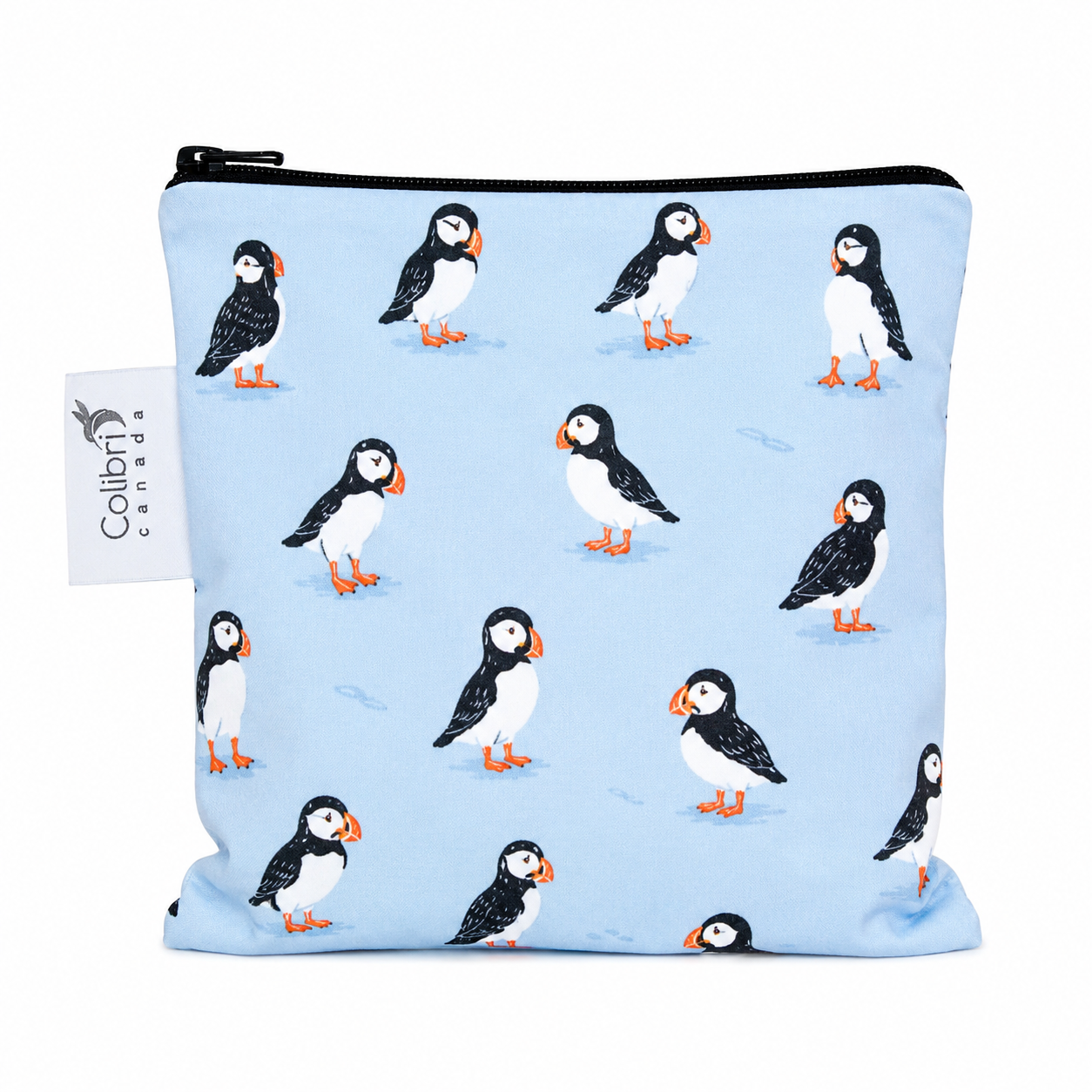 Puffins Reusable Snack Bag - Large