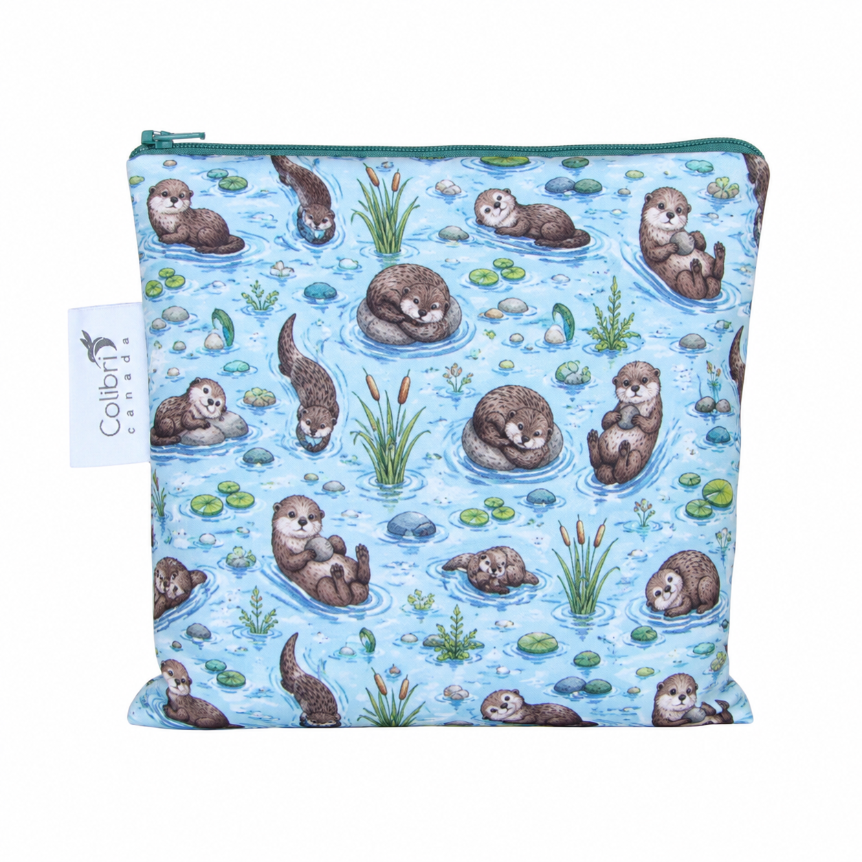 Otterly Adorable Reusable Snack Bag - Large