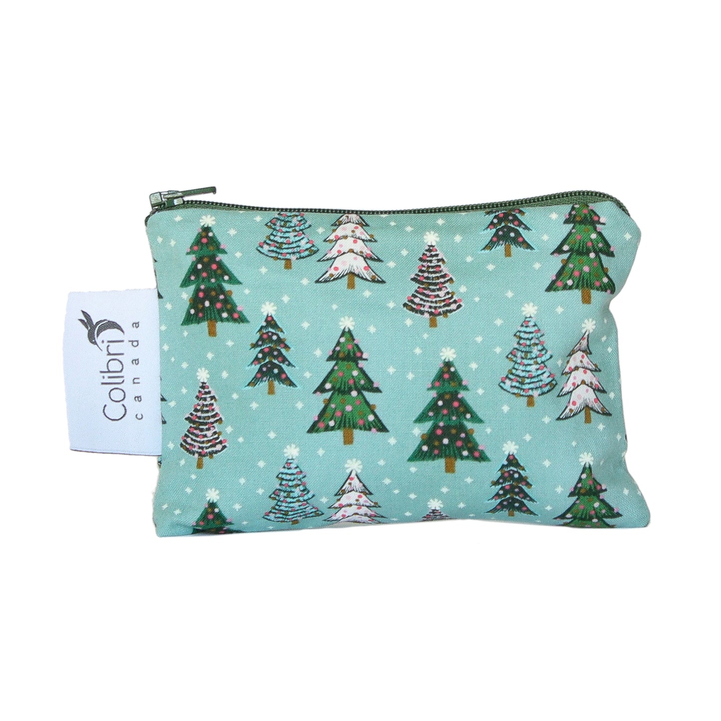 Festive Fir Reusable Snack Bag - Small