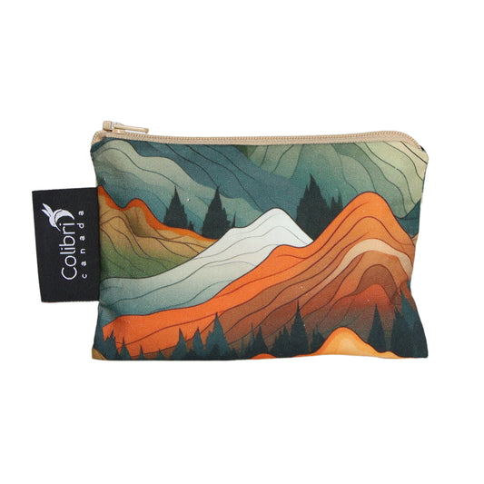 Mountains Reusable Snack Bag - Small