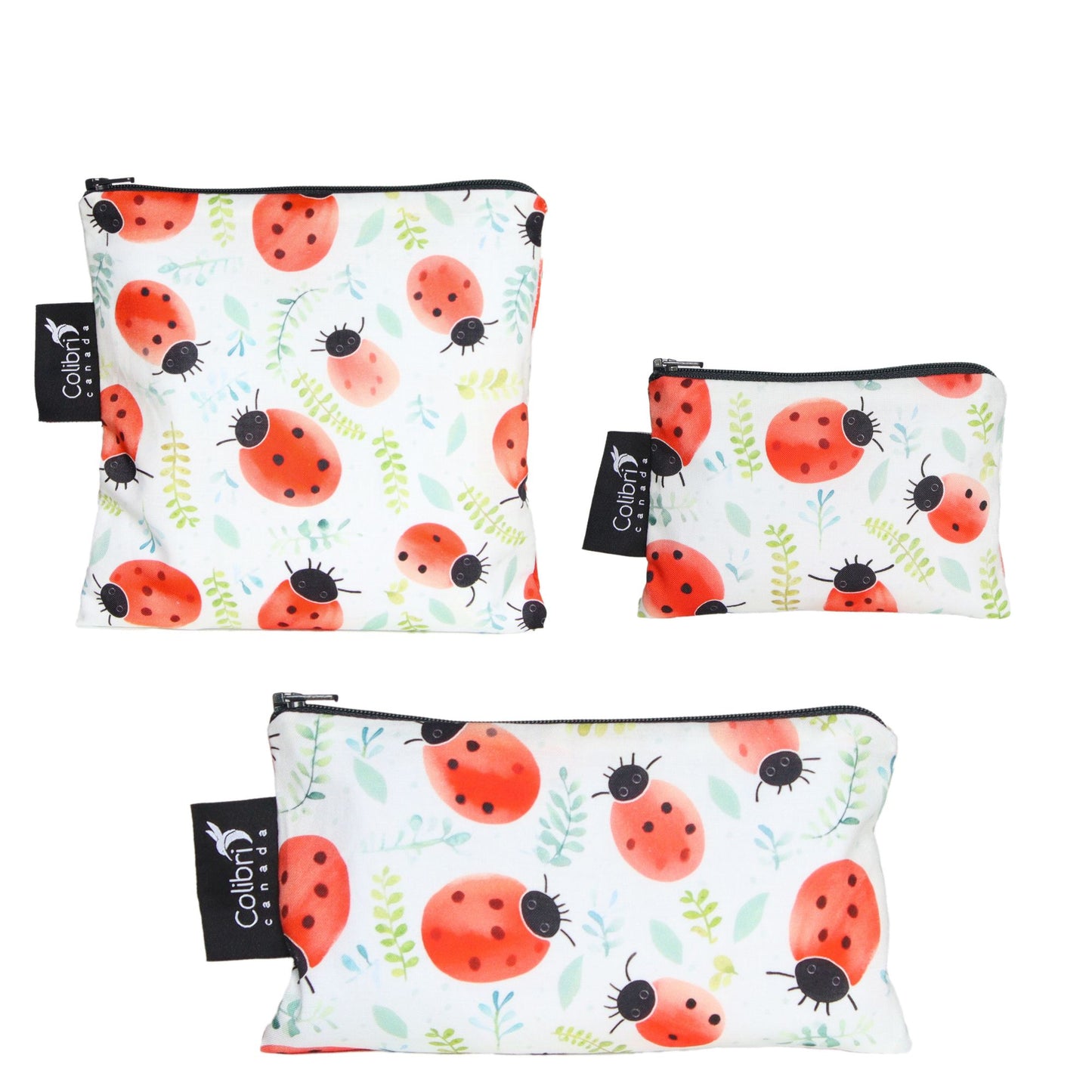 Ladybugs Snack Bag Set