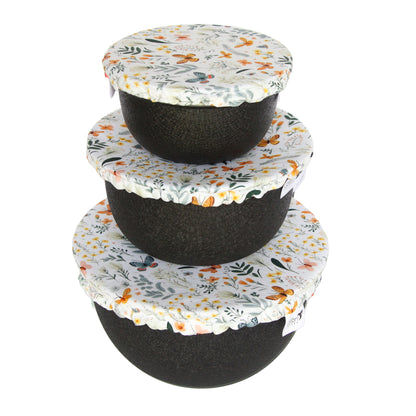 Bowl Cover Set - Butterfly Garden