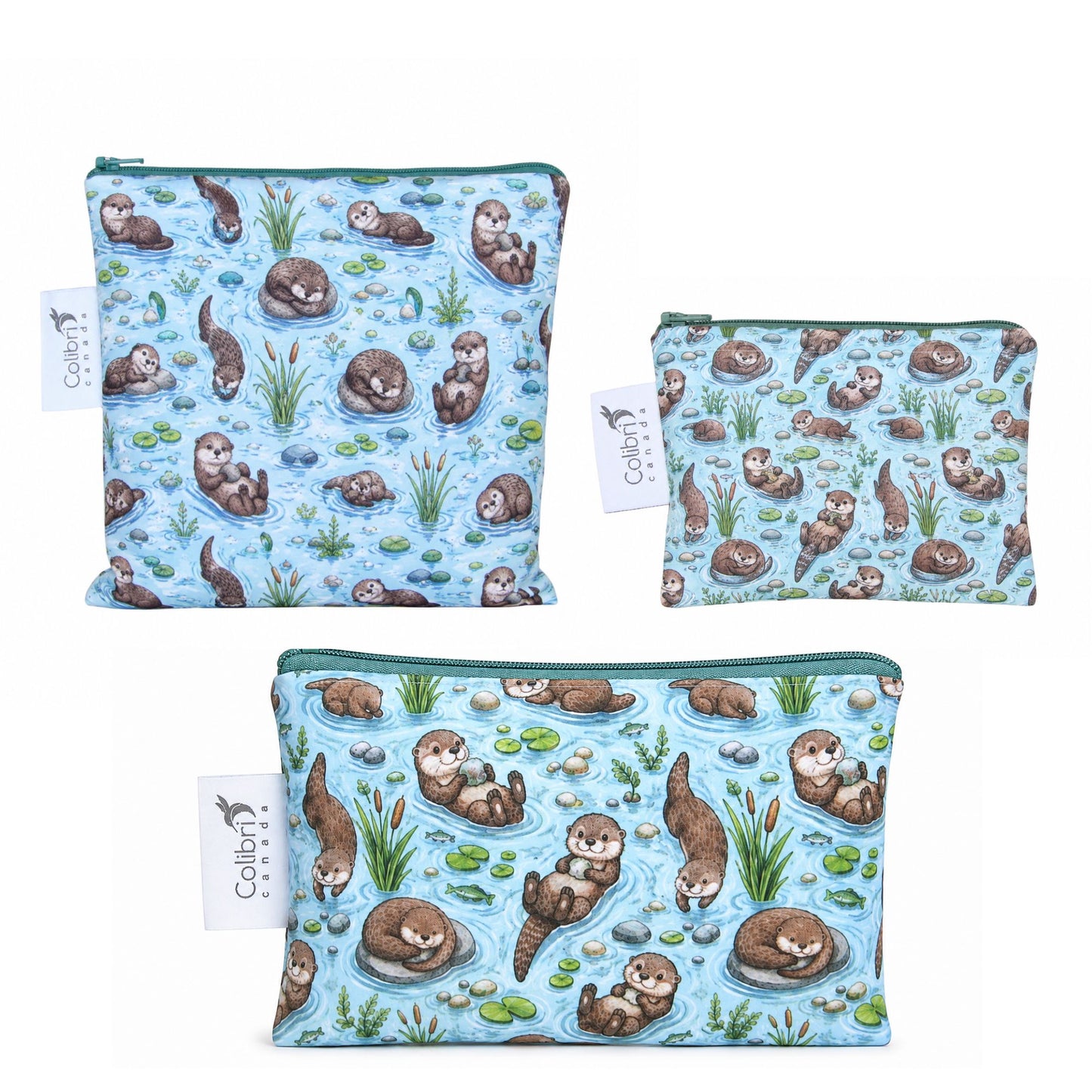Otterly Adorable Snack Bag Set