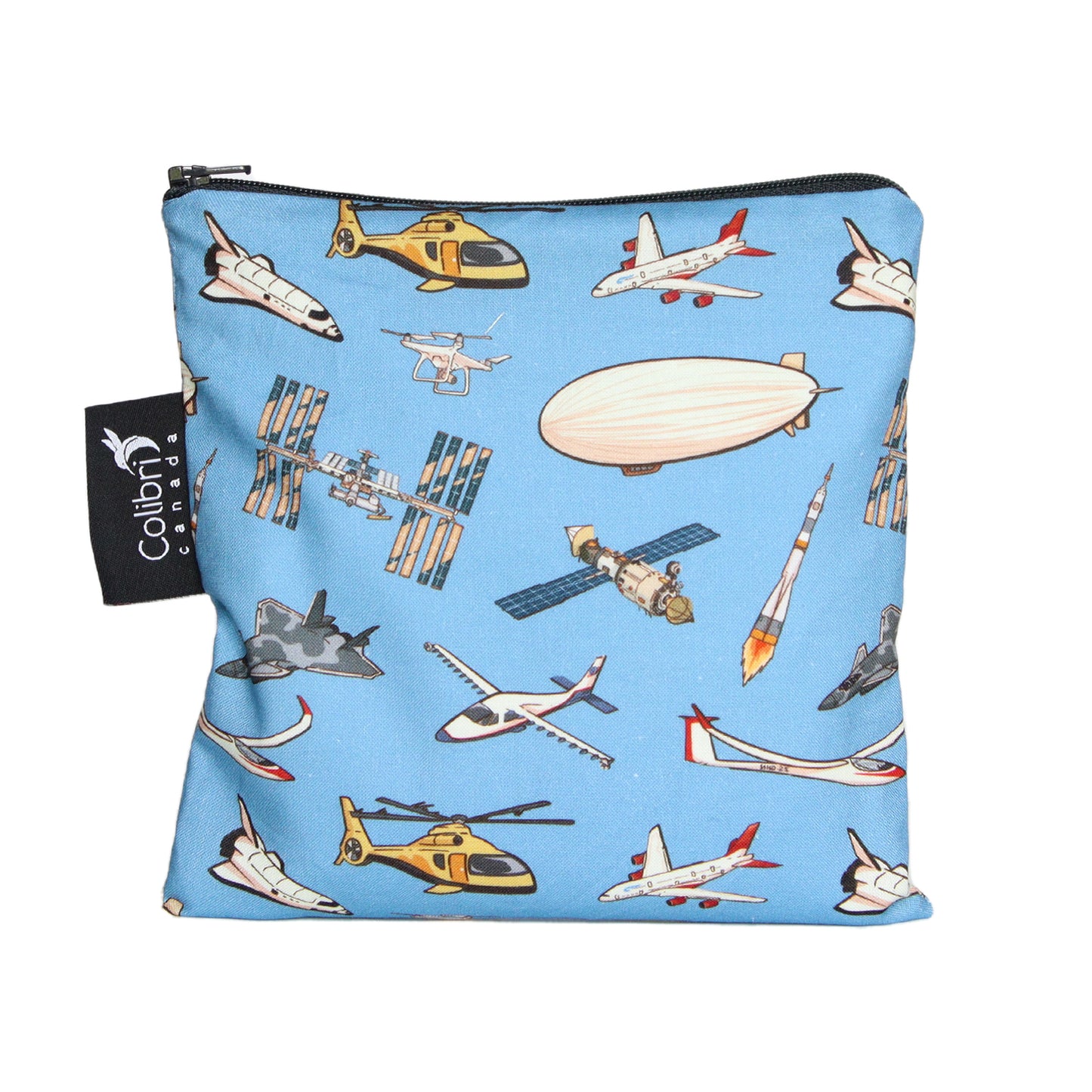 Aviation Reusable Snack Bag - Large