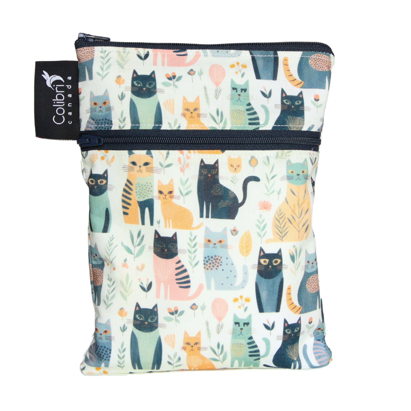 Cats Mini Double Duty Wet Bag