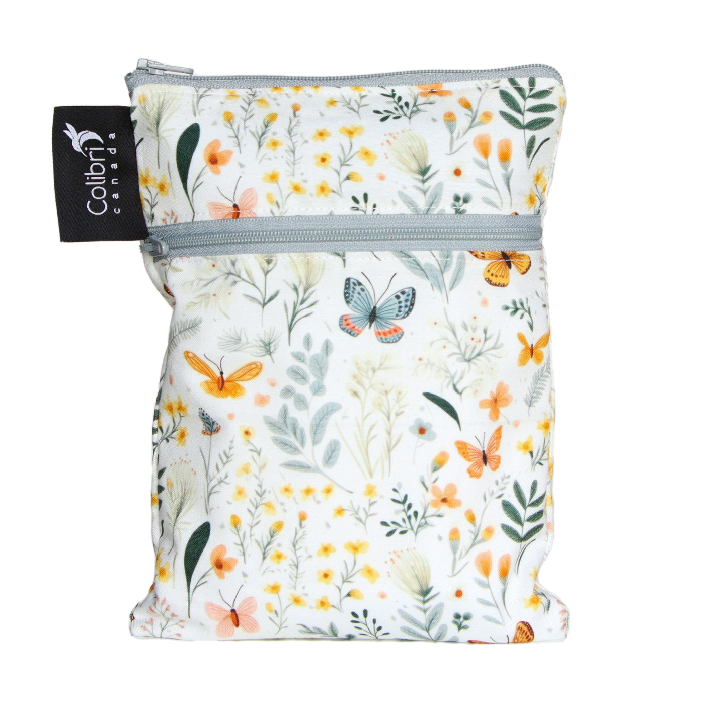 Butterfly Garden Mini Double Duty Wet Bag