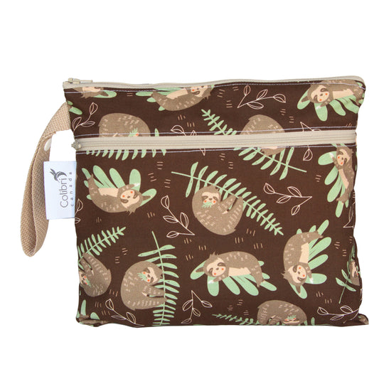Sloths Small Double Duty Wet Bag