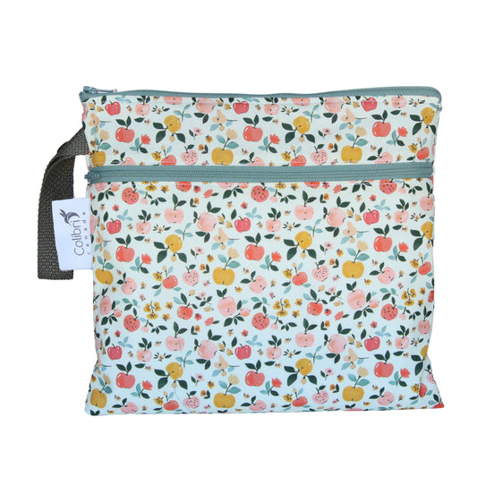 Apples Small Double Duty Wet Bag