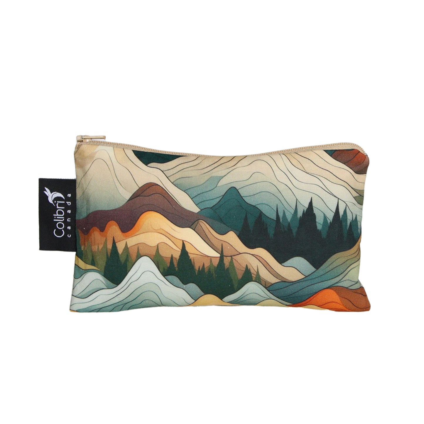 Mountains Reusable Snack Bag - Medium