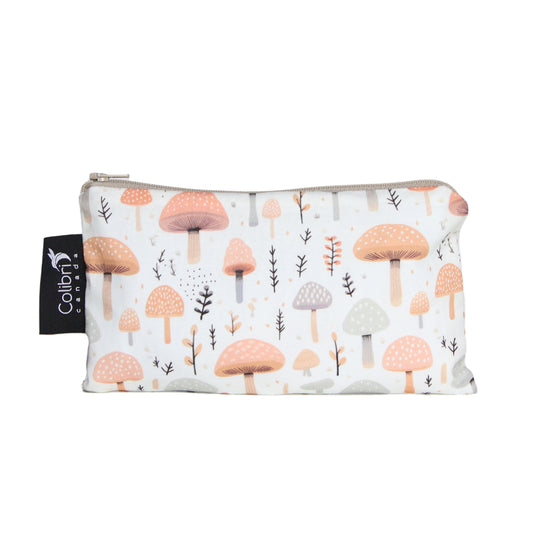 Mushrooms Reusable Snack Bag - Medium