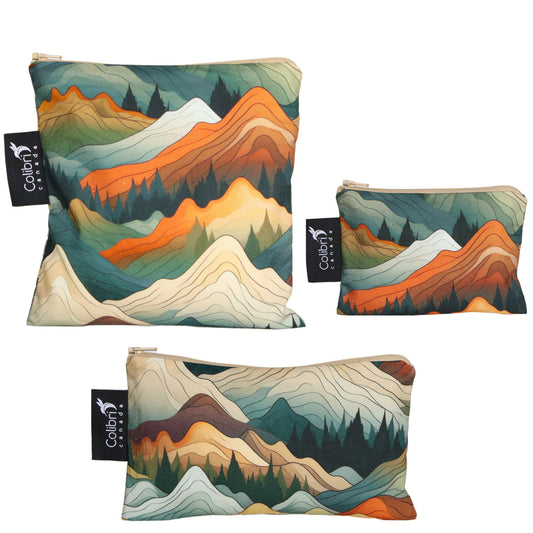 Mountains Snack Bag Set