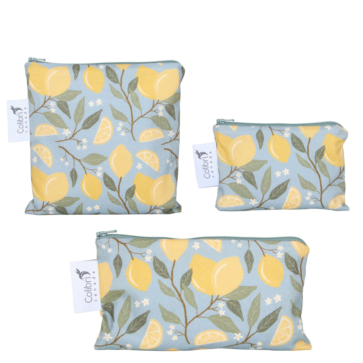 Lemon Grove Snack Bag Set