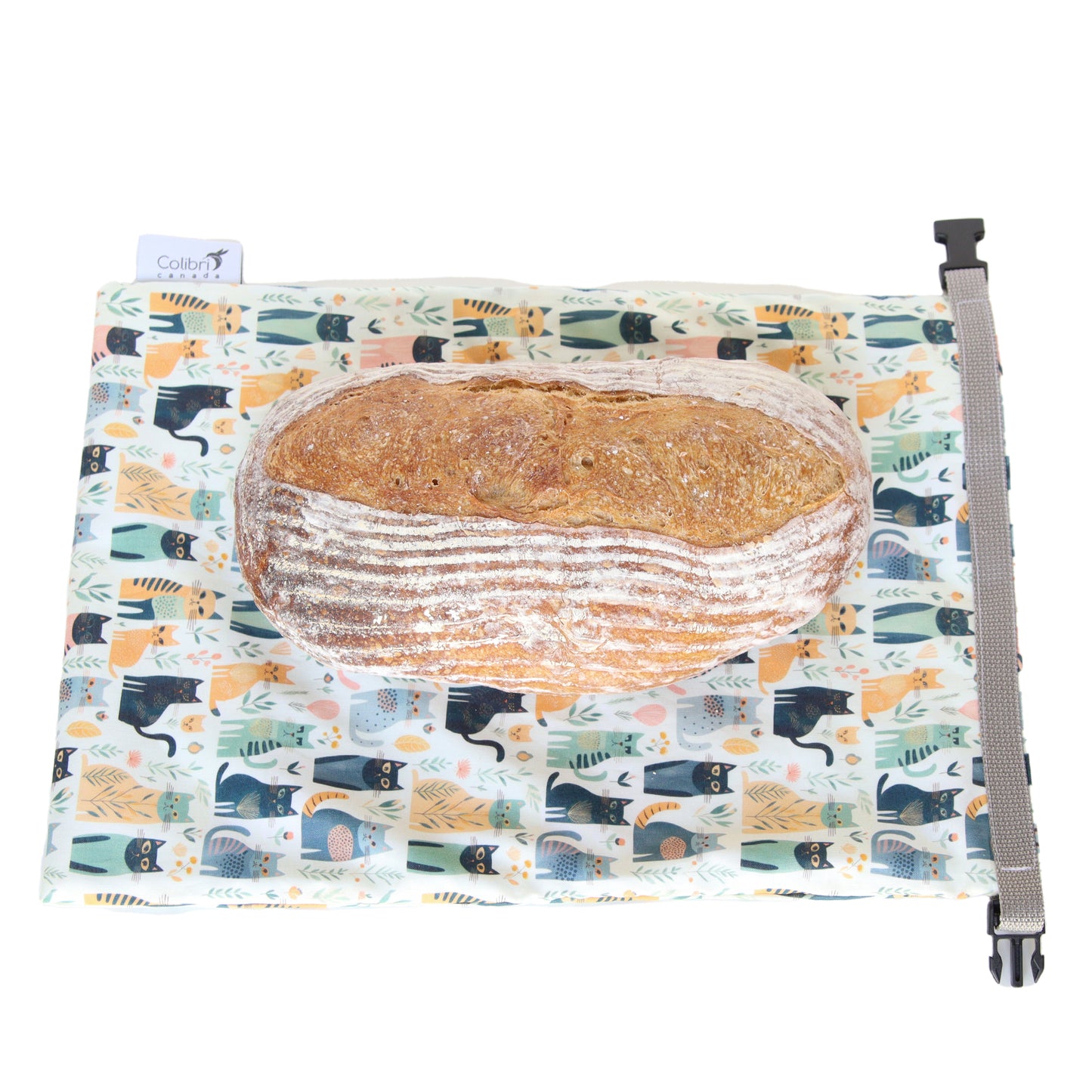 Reusable Bread Bag - Cats