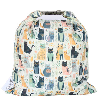 Reusable Bread Bag - Cats