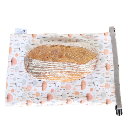 Reusable Bread Bag - Mushrooms