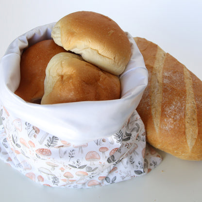 Reusable Bread Bag - Wild Mushrooms
