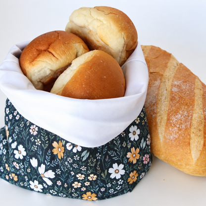 Reusable Bread Bag - Daisy