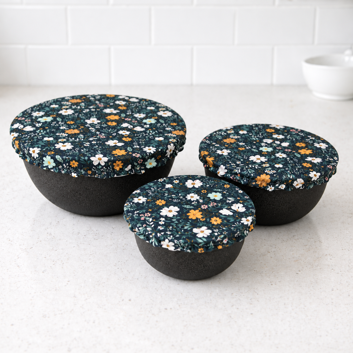 Bowl Cover Set - Daisy