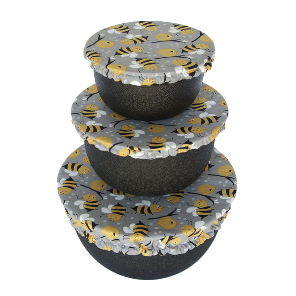 Bowl Cover Set - Bumble Bees