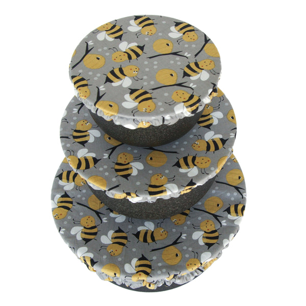 Bowl Cover Set - Bumble Bees
