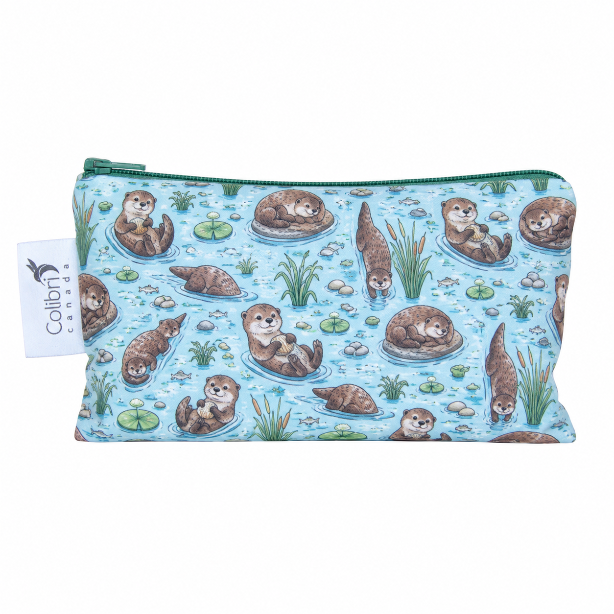 Otterly Adorable Reusable Snack Bag - Medium