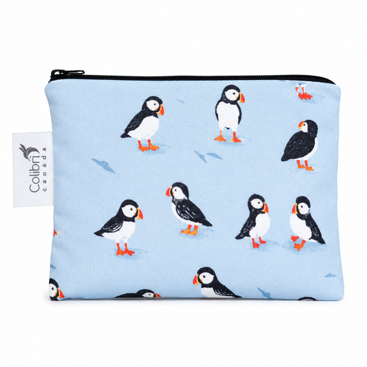 Puffins Reusable Snack Bag - Small