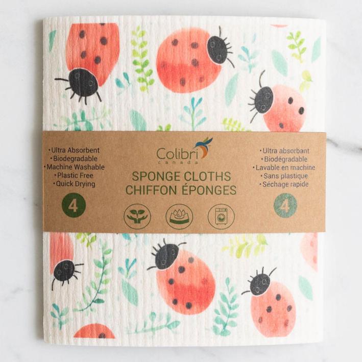 Sponge Cloths - In the Garden