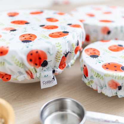 Bowl Cover Set - Ladybugs