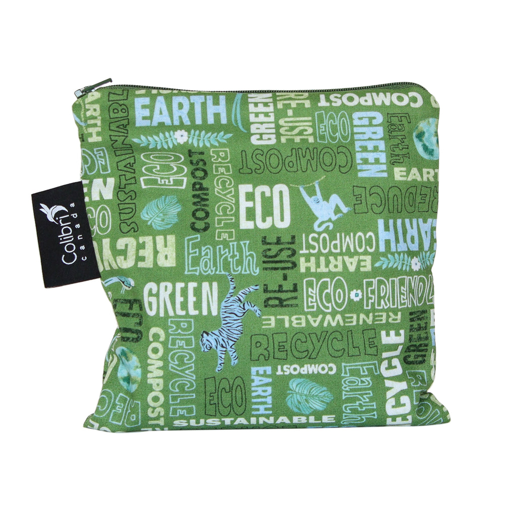 Earth Reusable Snack Bag - Large