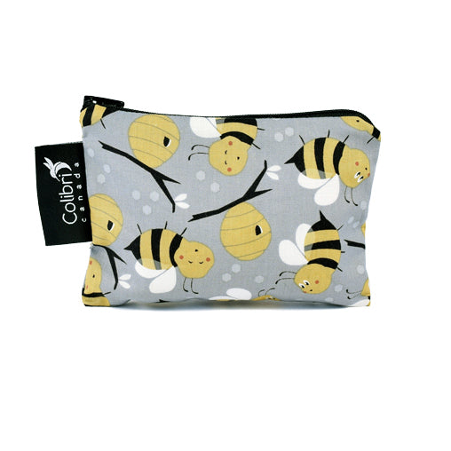 Bumble Bees Reusable Snack Bag - Small
