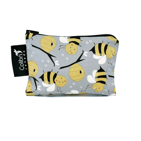 Bumble Bees Reusable Snack Bag - Small