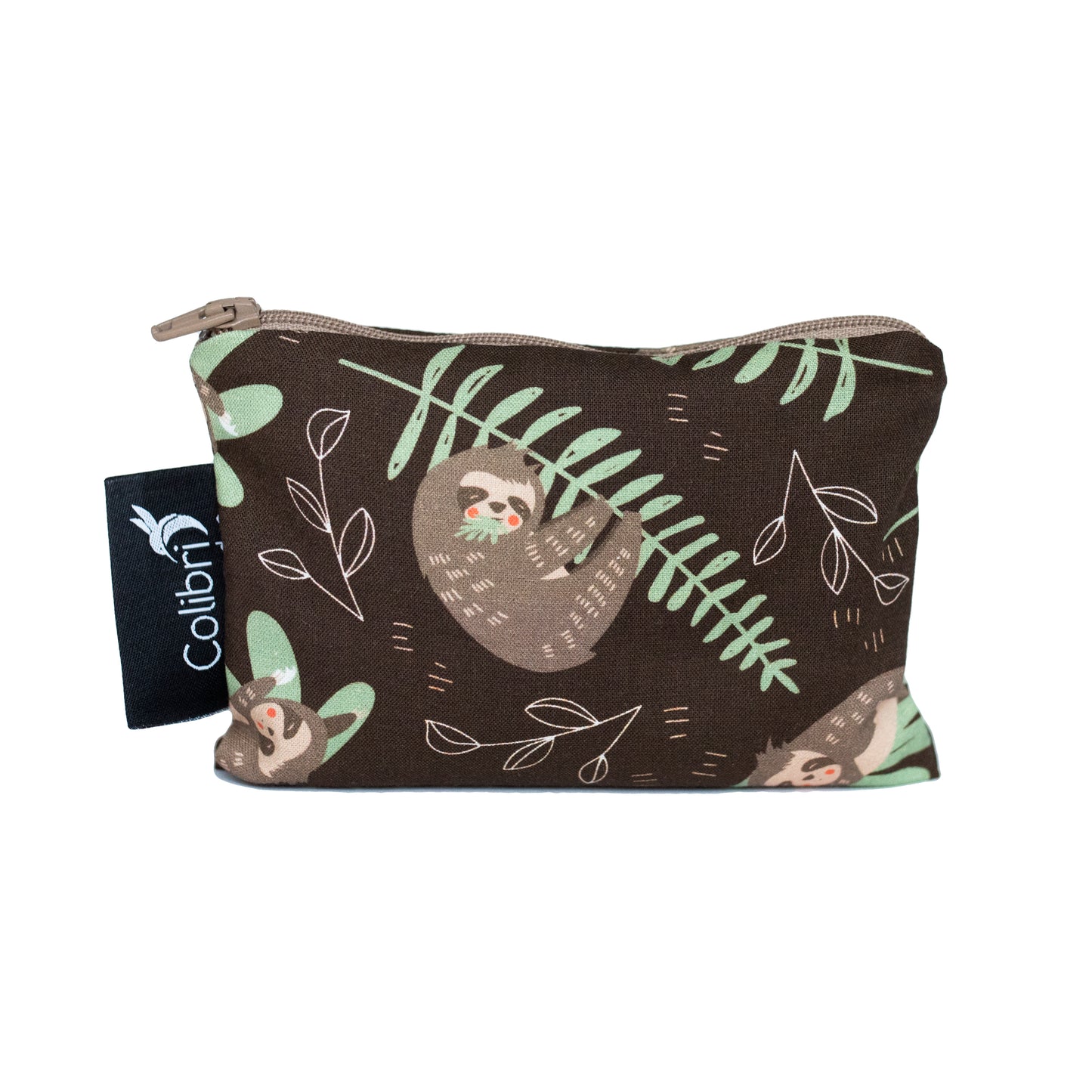 Sloth Reusable Snack Bag - Small