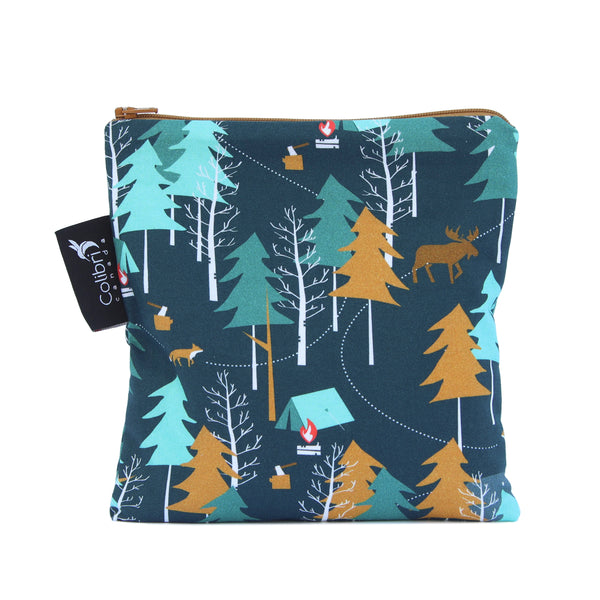 Camp Out Reusable Snack Bag - Large