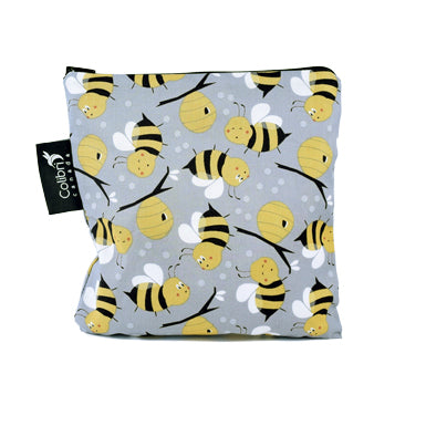 Bumble Bees Reusable Snack Bag - Large