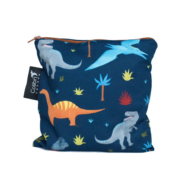 Dinosaurs Reusable Snack Bag - Large