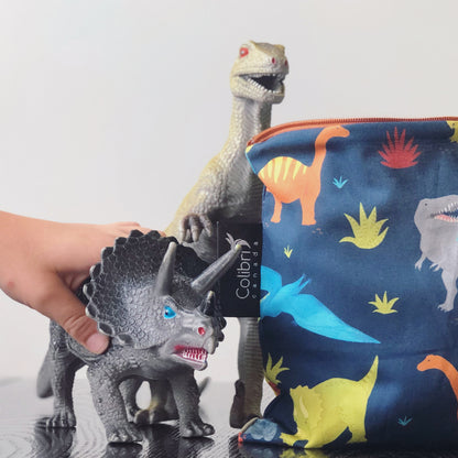 Dinosaurs Reusable Snack Bag - Large